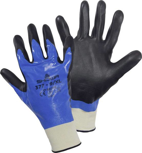 Guanti lavoro Guanti lavoro Issaline SH377XL SHOWA GLOVES Blu e Nero (ord.min.1.00 unità)
