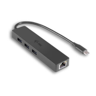 Hub multiporta HUB i tec C31GL3SLIM ADVANCE SERIES USB C Black (ord.min.1.00 unità)