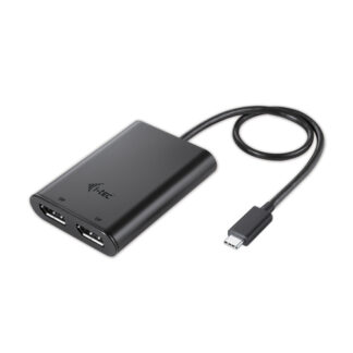 Convertitore computer i tec C31DUAL4KDP Usb C 3.1 Dual 4K Display Port Convertitore computer (ord.min.1.00unità)