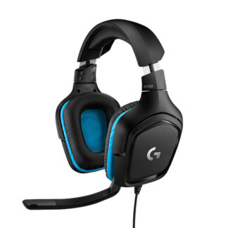 Cuffie gaming Cuffie gaming Logitech 981 000770 G SERIES G432 7.1 Black e Blue (ord.min.1.00 unità)