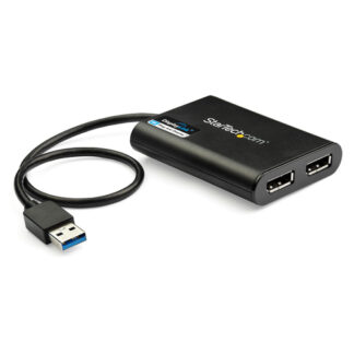 Convertitore computer Convertitore computer Startech.Com USB32DP24K60 Usb a Due Displayport (ord.min.1.00 unità)