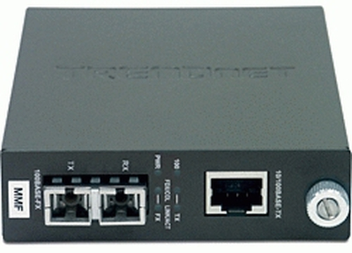Convertitore rete Convertitore rete Trendnet TFC 110MSC Multi Mode SC Fiber Black (ord.min.1.00 unità)