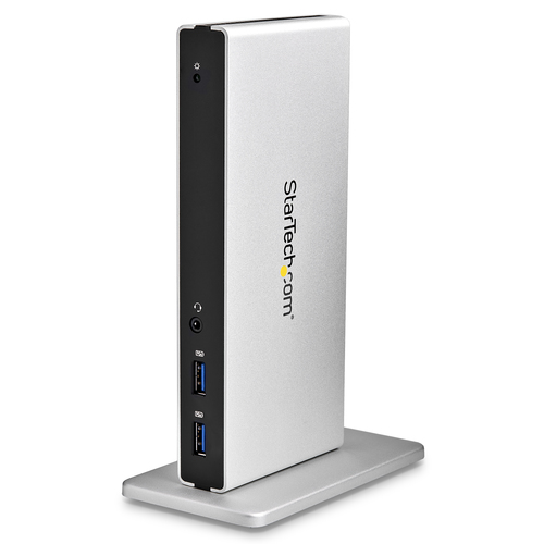 Hub multiporta HUB Startech.Com USB3SDOCKDD Docking Station Usb 3.0 Dual Display Silv (ord.min.1.00 unità)