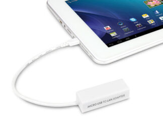 Adattatore di rete Adattatore di rete Hamlet HNUMF100 Micro Usb (ord.min.1.00 unità)