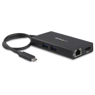 Hub multiporta HUB Startech.Com DKT30CHPD Mini Dock USB C con PD Black (ord.min.1.00 unità)