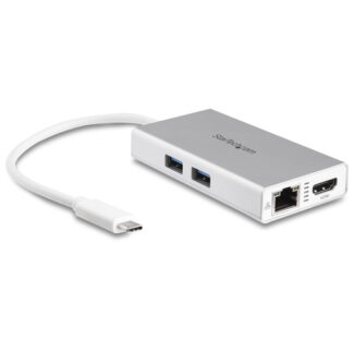 Hub multiporta HUB Startech.Com DKT30CHPDW Docking Station USB C Silver (ord.min.1.00 unità)