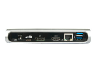 Hub multiporta HUB Hamlet HDOCKS500C Docking Station Dual Display Grey e Black (ord.min.1.00 unità)