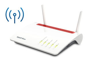 Modem router Modem router Fritz! 20002818 BOX 6890 Lte Bianco e Rosso (ord.min.1.00 unità)