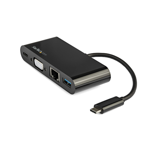 Hub multiporta HUB Startech.Com DKT30CVAGPD Mini Dock Usb C con Pd 60W Black (ord.min.1.00 unità)