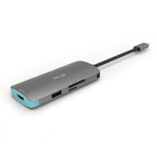 Hub multiporta HUB i tec C31NANODOCKPD Usb C Nano Docking Station Pd 100W Grigio (ord.min.1.00 unità)