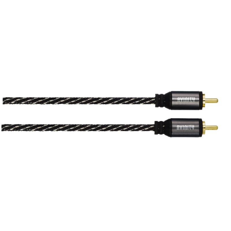 Cavo RCA Cavo RCA Avinity 00127073 Black (ord.min.1.00 unità)