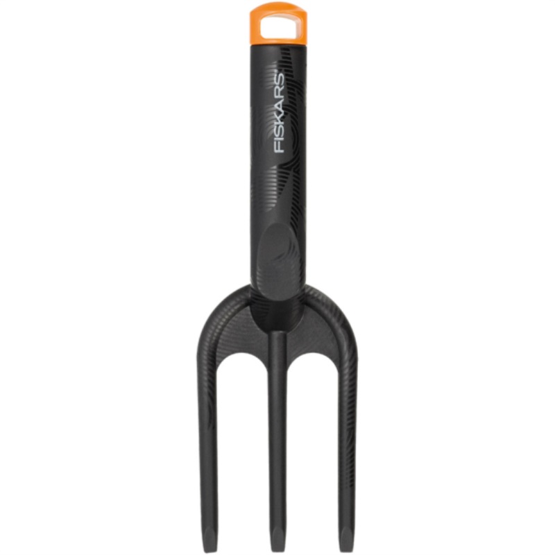 Miniattrezzo giardino Miniattrezzo Fiskars 1000696 SOLID coltivatore 3dt Nero e Arancio (ord.min.1.00 unità)