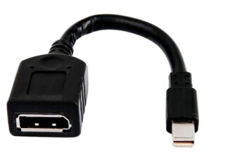 Adattatore computer Adattatore computer Hp 2MY05AA Da Dp a Dp Single Mini Black (ord.min.1.00 unità)