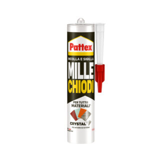 Colla montaggio Colla montaggio Pattex 2708135 MILLE CHIODI Crystal Trasparente (ord.min.1.00 unità)