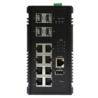 Switch di rete Switch di rete Edimax IGS 5408P INDUSTRIAL Black (ord.min.1.00 unità)