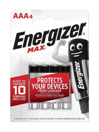 Batteria Ministilo AAA Batteria Ministilo AAA Energizer MAX (ord.min.1.00 unità)
