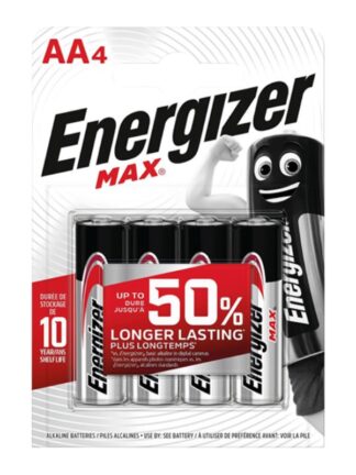 Batteria Stilo AA Batteria Stilo AA Energizer MAX (ord.min.1.00 unità)