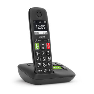 Cordless Cordless Gigaset S30852 H2921 K101 E SERIES E290A Black (ord.min.1.00 unità)