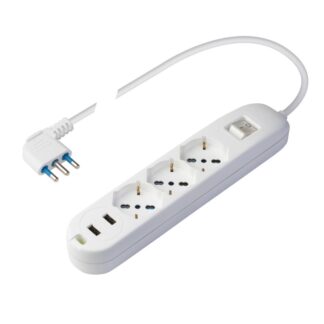 Multipresa tavolo Multipresa tavolo Poly Pool PP2526 10/16A Bianco (ord.min.1.00 unità)