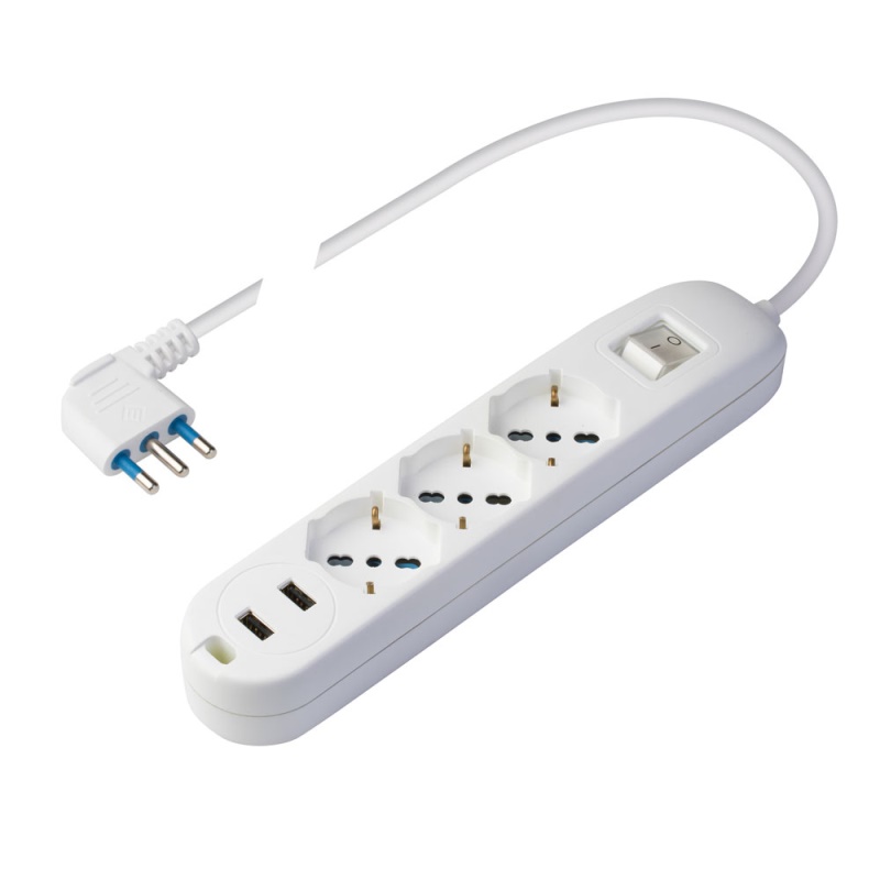Multipresa tavolo Multipresa tavolo Poly Pool PP2526 10/16A Bianco (ord.min.1.00 unità)