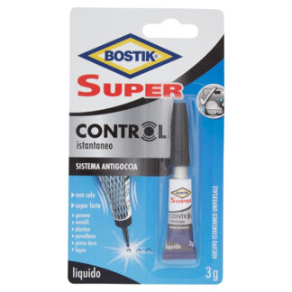 Colla universale Collante Uhu Bostik D2737 Super Control Trasparente (ord.min.1.00 unità)