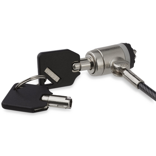 Cavo con lucchetto Cavo con lucchetto Startech.Com LTLOCKKEY K Slot Grey (ord.min.1.00 unità)