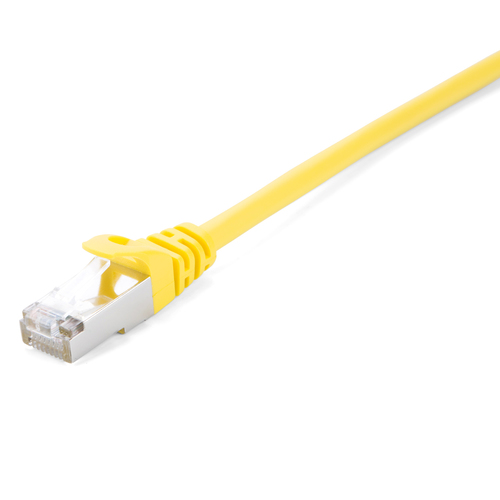 Cavo di rete V7 V7CAT6STP 03M YLW 1E Patch Cable Giallo Cavo di rete (ord.min.1.00unità)