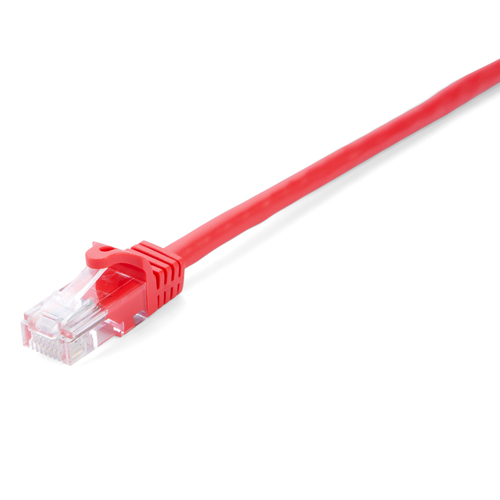Cavo di rete V7 V7CAT6UTP 03M RED 1E Patch Cable Rosso Cavo di rete (ord.min.1.00unità)