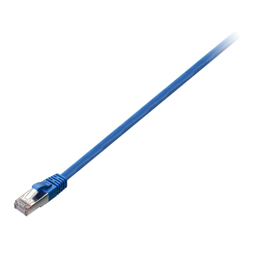 Cavo di rete V7 V7CAT6STP 03M BLU 1E Patch Cable Blue Cavo di rete (ord.min.1.00unità)
