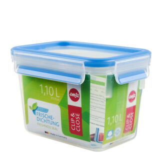 Contenitore alimenti Contenitore alimenti Emsa 508541 CLIP & CLOSE Azzurro e Trasparente (ord.min.1.00 unità)