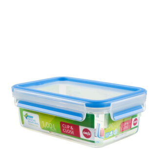 Contenitore alimenti Contenitore alimenti Emsa 508540 CLIP & CLOSE Azzurro e Trasparente (ord.min.1.00 unità)