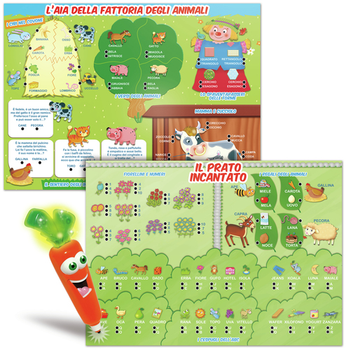 Prescolare Gioco prescolare Lisciani 76710 CAROTINA Parlante 50 Giochi (ord.min.1.00 unità)