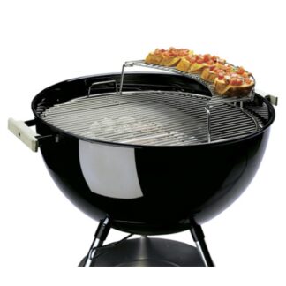 Griglia barbecue Griglia barbecue Weber 8417 scaldavivande Cromo lucido (ord.min.1.00 unità)