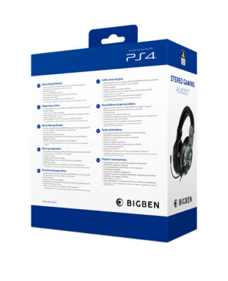 Cuffie gaming Cuffie gaming Big Ben PS4OFHEADSETV3GREEN PLAYSTATION 4 Stereo Headset (ord.min.1.00 unità)