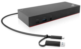 Hub multiporta HUB Lenovo 40AF0135EU THINKPAD ibrido USB C con USB A Black (ord.min.1.00 unità)