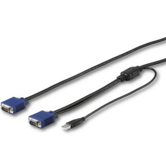 Cavo dedicato informatica Cavo dedicato informatica Startech.Com RKCONSUV10 Cavo KVM USB per Con (ord.min.1.00 unità)