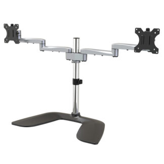 Supporto monitor TV scrivania Supporto monitor TV scrivania Startech.Com ARMDUALSS Doppio Display Bl (ord.min.1.00 unità)