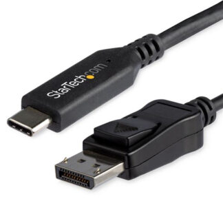 Cavo adattatore Cavo adattatore Startech.Com CDP2DP146B USB C a DisplayPort 1.4 Black (ord.min.1.00 unità)
