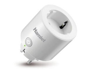 Presa SMART Presa Hamlet HIOT SPL16M Plug con Monitoraggio Consumi White (ord.min.1.00 unità)