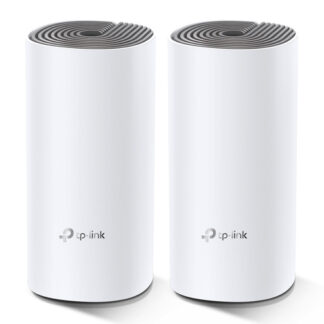 Set mesh Wi Fi Set mesh Tp Link E4 DECO AC1200 White e Gray (ord.min.1.00 unità)