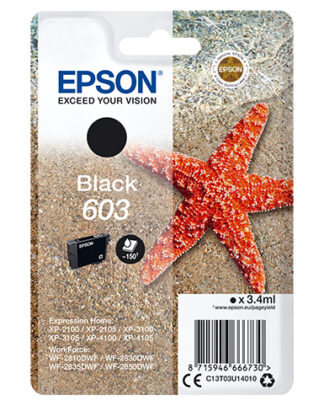 Cartuccia stampante Cartuccia stampante Epson C13T03U14020 603 (ord.min.1.00 unità)