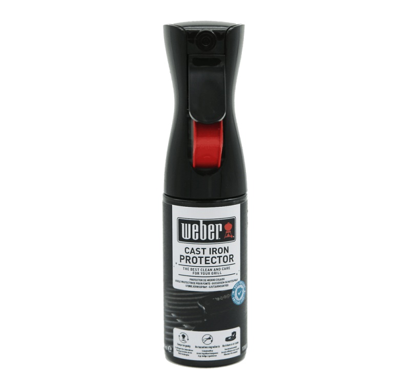 Spray protettivo ghisa Spray protettivo Weber 17889 per griglie e piastre ghisa (ord.min.1.00 unità)