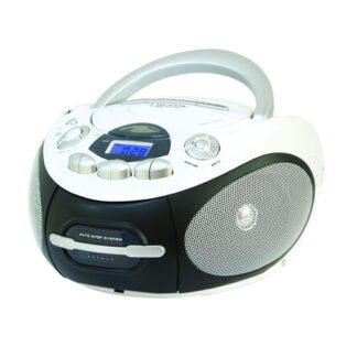 Lettore CD portatile Lettore CD portatile Majestic 112387 Ah 2387R Mp3 Usb White e Black (ord.min.1.00 unità)