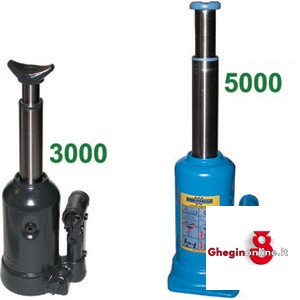 MARTINETTI IDRAULICI CON DOPPIO PISTONE TELESCOPICO 2224G 5000 MARTINETTI IDRAULICI hydraulic vehicle jacks Orig. Weber