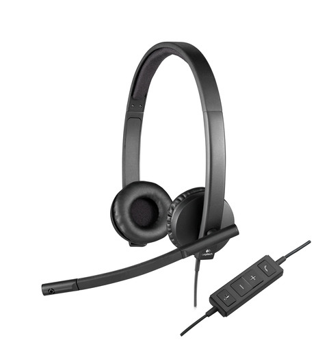 Cuffie microfono filo Cuffie microfono filo Logitech 981 000575 H SERIES H570E Black (ord.min.1.00 unità)