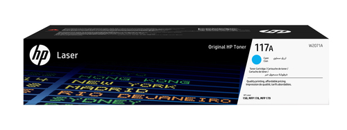 Toner Toner Hp W2071A 117A (ord.min.1.00 unità)
