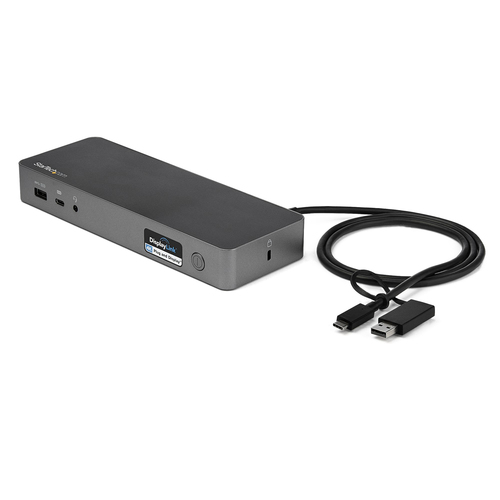 Hub multiporta HUB Startech.Com DK30C2DPPDUE Docking station USB C e USB A Grey (ord.min.1.00 unità)