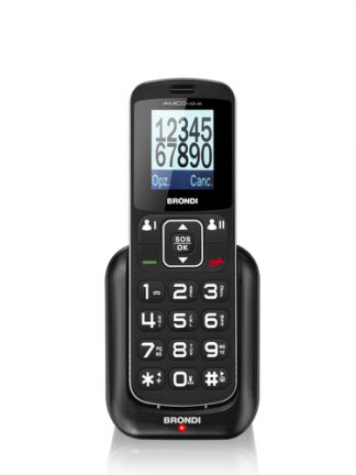 Cellulare Cellulare Brondi AMICO Home Dual Sim Black (ord.min.1.00 unità)