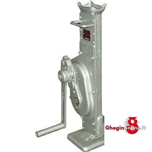 BINDE AD INGRANAGGI A NORMA DIN 7355 CON MANOVELLA DI SICUREZZA 2228GA 5000 BINDE AD INGRANAGGI rack and pinion jacks Prod. SCU