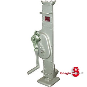 BINDE AD INGRANAGGI A NORMA DIN 7355 CON MANOVELLA DI SICUREZZA E CRICCO 2228GCN 5000 BINDE AD INGRANAGGI rack and pinion jacks Prod. SCU
